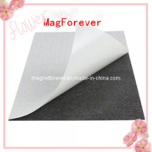 A4 or Custom Isotropic Rubber Magnet Sheet with Adhesive Sticker